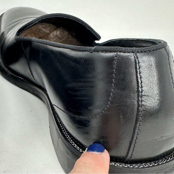 Kurt Geiger Sloane Slip On Loafers - BLACK - Picture 11 of 12